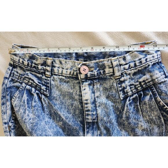 Vintage 80s Cherokee Acid Wash Jeans Women’s 10 Retro Granny Hiphop Mom USA - Picture 8 of 11